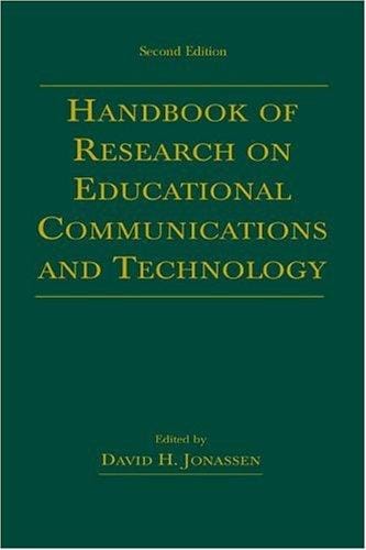 Handbook of research on educational communications and technology