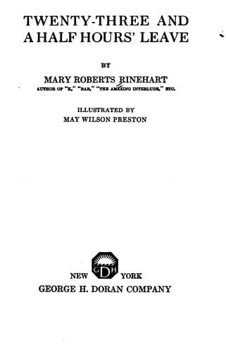 Twenty-three and a half hours' leave