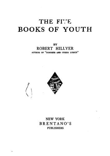 The five books of youth