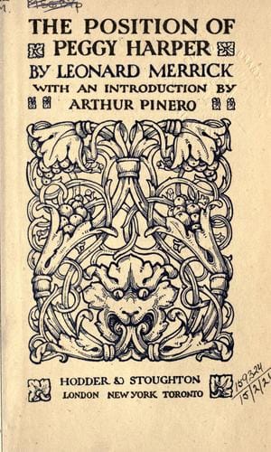 The position of Peggy Harper