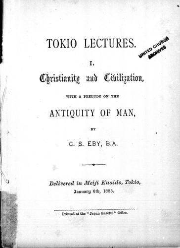 Christianity and civilization