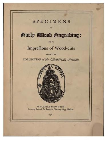 Specimens of Early Wood Engraving