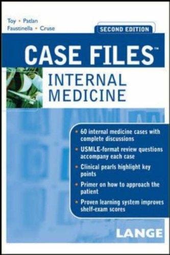 Case Files Internal Medicine (Lange Case Files)