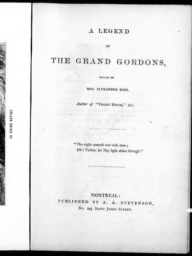 A legend of the grand Gordons