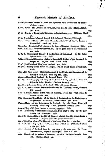 Domestic annals of Scotland from the Reformation to the rebellion of 1745 ..
