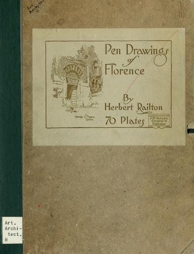 Pen drawings of Florence
