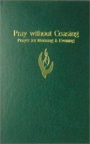 Pray without ceasing