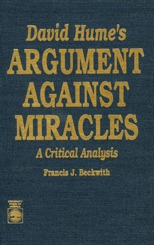 David Hume's argument against miracles