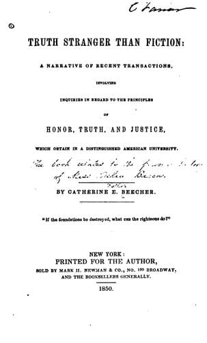 Truth stranger than fiction