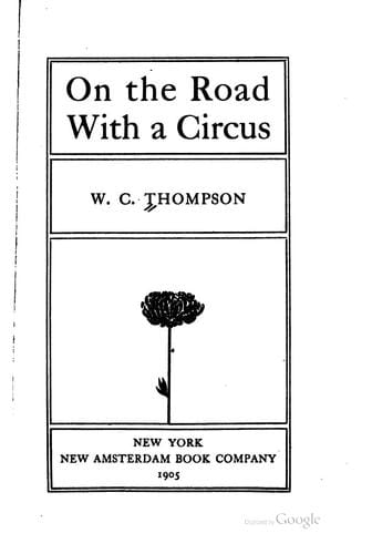 On the Road with a Circus