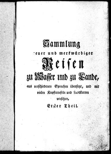 Reise nach Hudsons Meerbusen