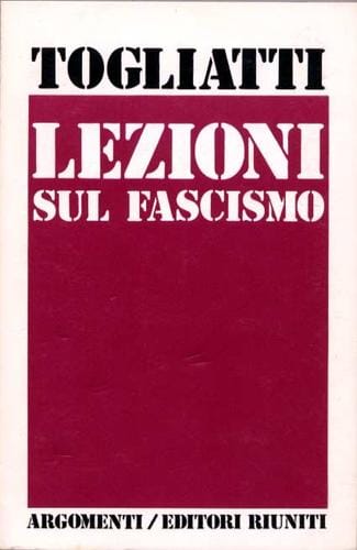 Lezioni sul fascismo
