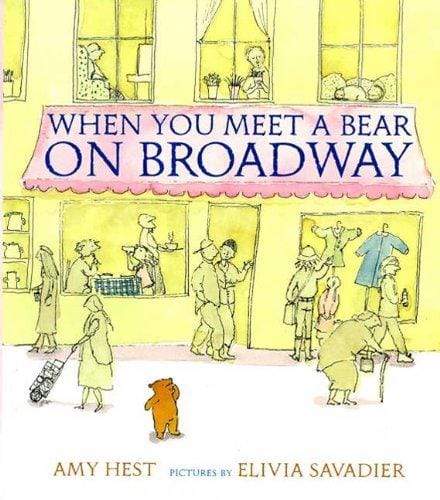 When you meet a bear on Broadway