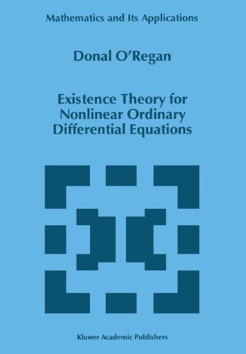 Existence Theory for Nonlinear Ordinary Differential Equations