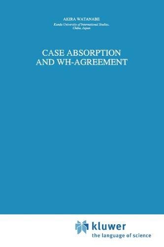 Case Absorption and WH-Agreement