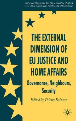 The external dimension of EU Justice and Home Affairs