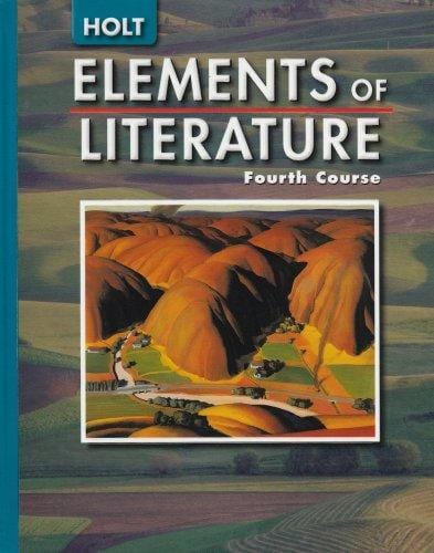 Elements of Literature Fourth Course (Grade 10) Annotated Teacher's Edition