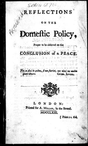 Reflections on the domestic policy