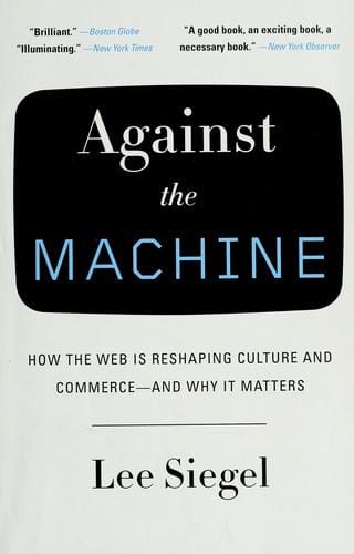 Against the machine