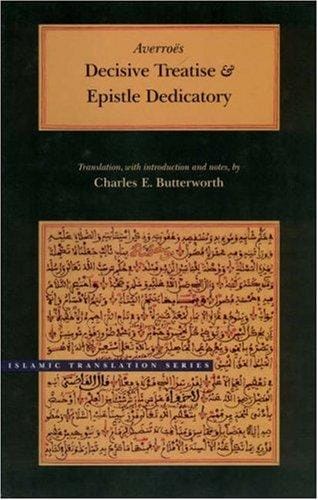 The book of the decisive treatise determining the connection between the law and wisdom