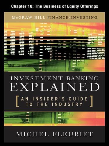 The Business of Equity Offerings