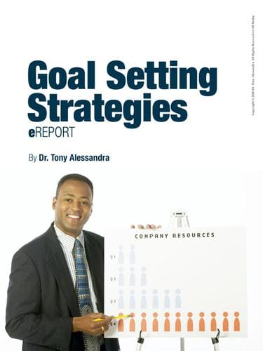 Goal Setting eReport