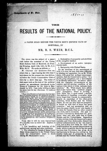 The results of the national policy