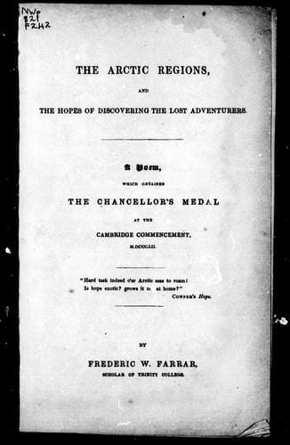 The Arctic regions, and the hopes of discovering the lost adventures