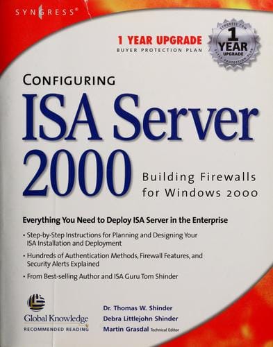 Configuring ISA server 2000