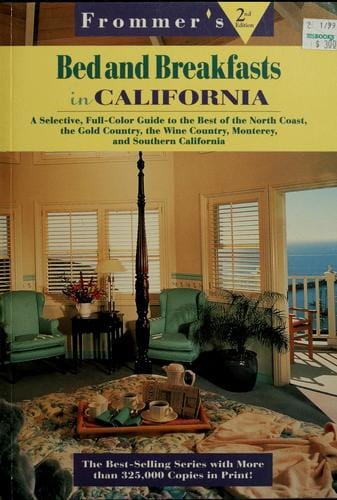 Frommer's bed and breakfast guides, California