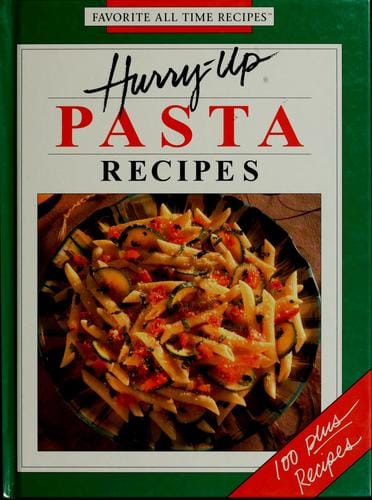 Hurry-up pasta recipes.
