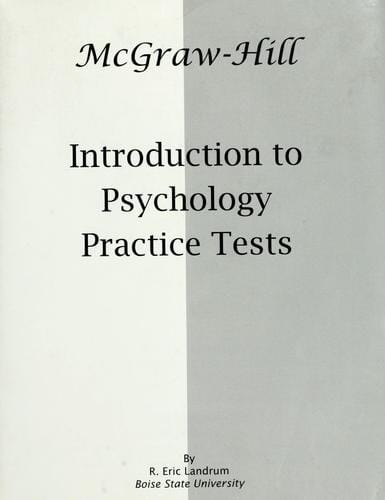 Introduction to psychology practice tests
