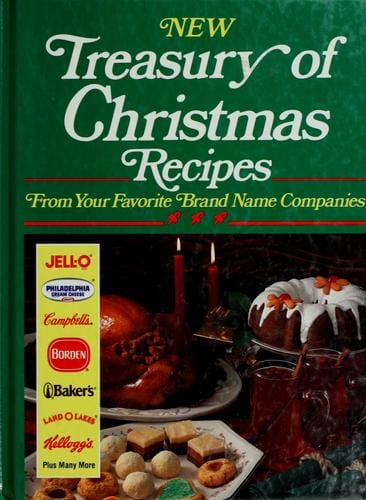 New Treasury of Christmas Recipes