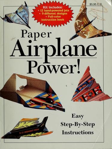Paper airplane power.