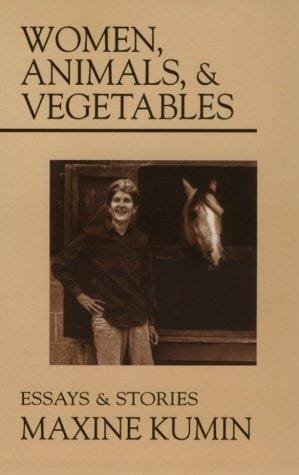 Women, animals, and vegetables
