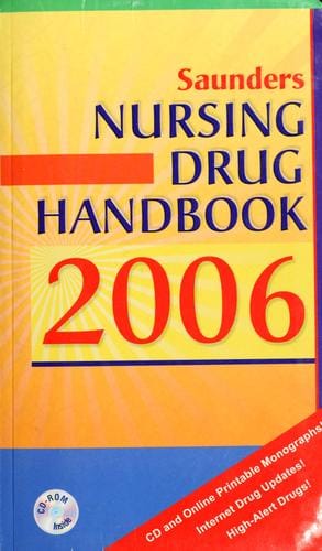 Saunders nursing drug handbook 2006