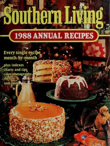 Southern Living 1988 annual recipes.