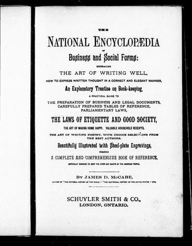 The national encyclopedia of business and social forms