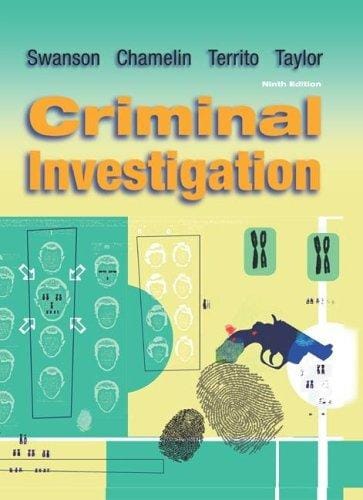 Criminal investigation