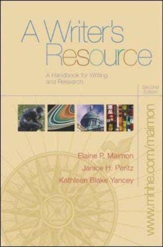 A writer's resource