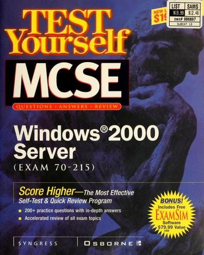 Test yourself MCSE Windows 2000 Server (exam 70-215)
