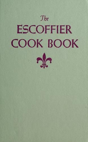 The Escoffier cook book