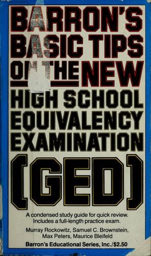Barron's basic tips on the new high school equivalency examination (GED)