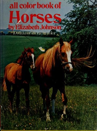 All colour book of horses