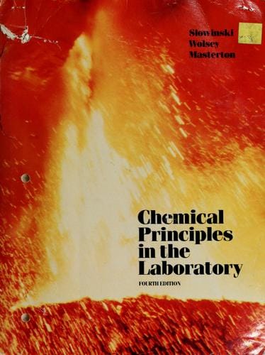 Chemical principles in the laboratory