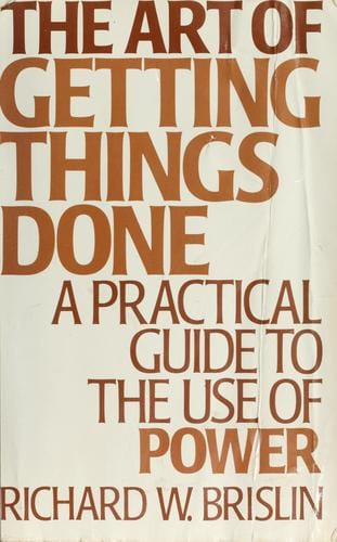 The art of getting things done