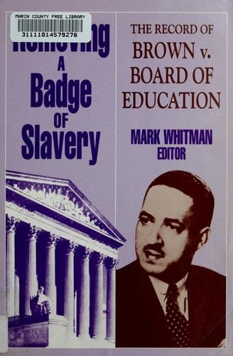 Removing a badge of slavery