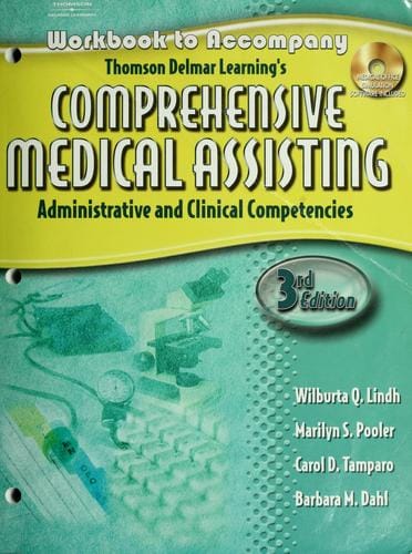 Workbook to accompany Thomson Delmar Learning's comprehensive medical assisting