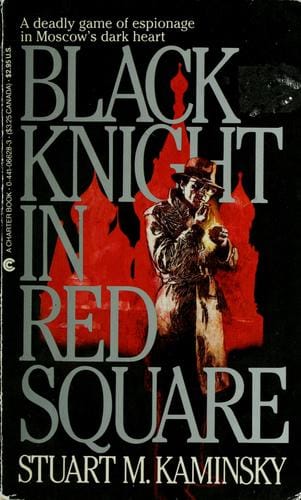 Black knight in red square