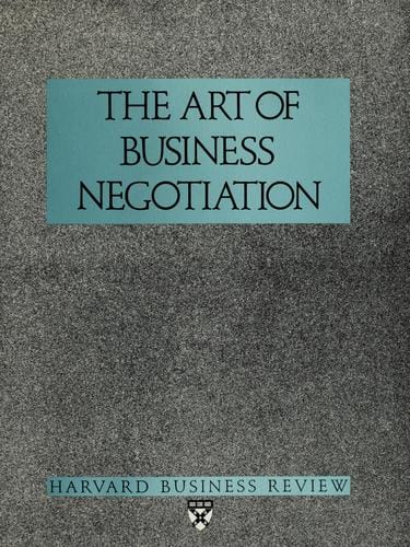 The Art of business negotiation